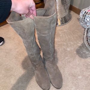 Vince Camuto Over The Knee Suede Boots